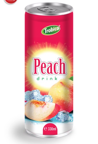 Trobico Peach drink alu can 330ml